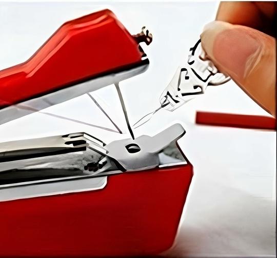 JMC Handheld Sewing Machine Portable Heavy Duty Mini Manual Sewing Machine