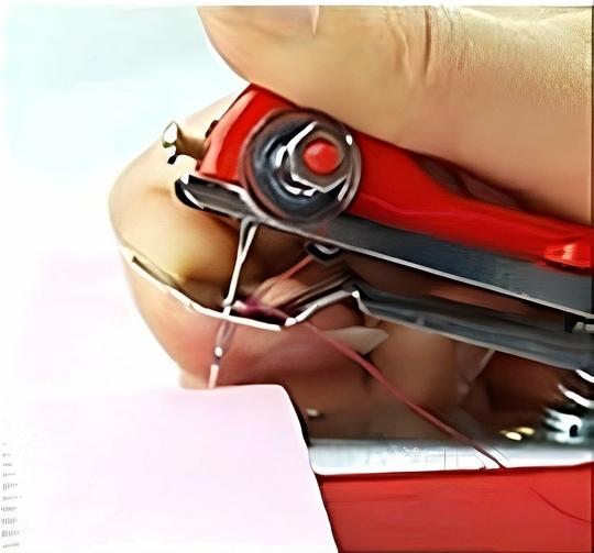 JMC Handheld Sewing Machine Portable Heavy Duty Mini Manual Sewing Machine