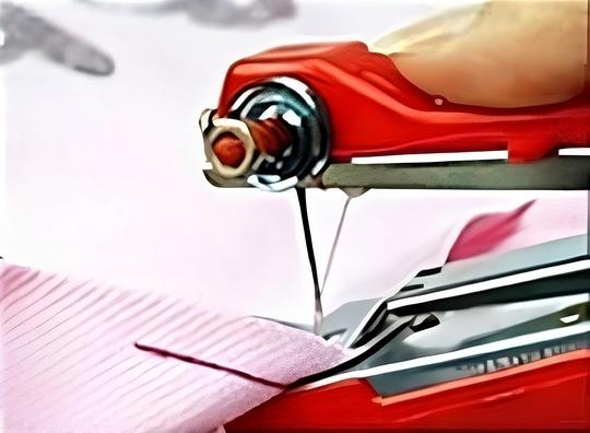 JMC Handheld Sewing Machine Portable Heavy Duty Mini Manual Sewing Machine