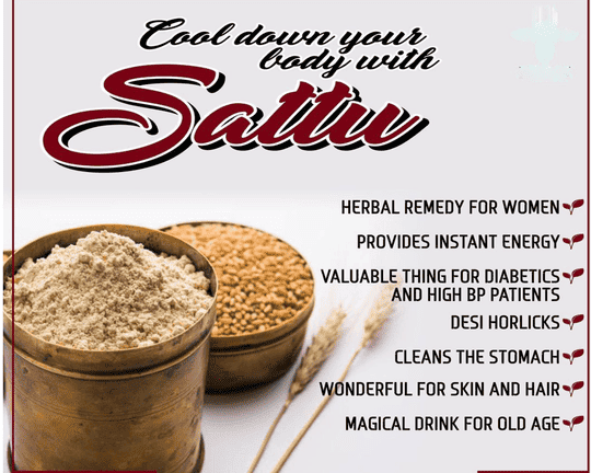 90's MILL Traditional Indian Chana Sattu/Atta Protein-rich flour/High-fiber Atta|Chana Sattu-Low glycemic index flour|Roasted Bengal gram flour-Delicious Summer Instant Cooling Drink-2980g