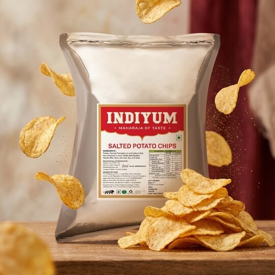 Indiyum Classic Salted Potato Chips 200g