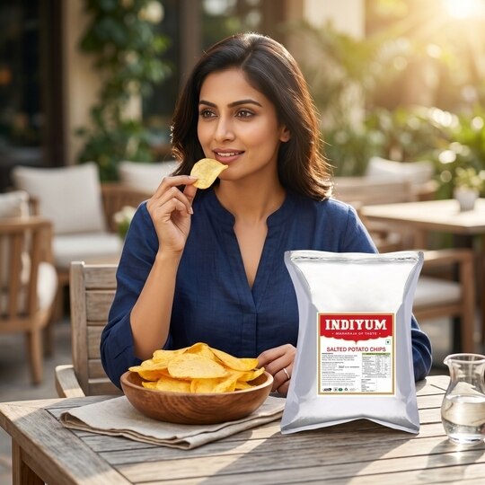 Indiyum Classic Salted Potato Chips 200g