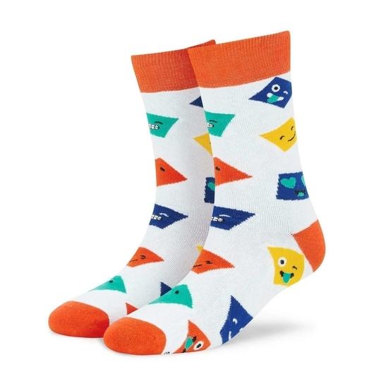 Dynamocks Unisex White  Calf Socks