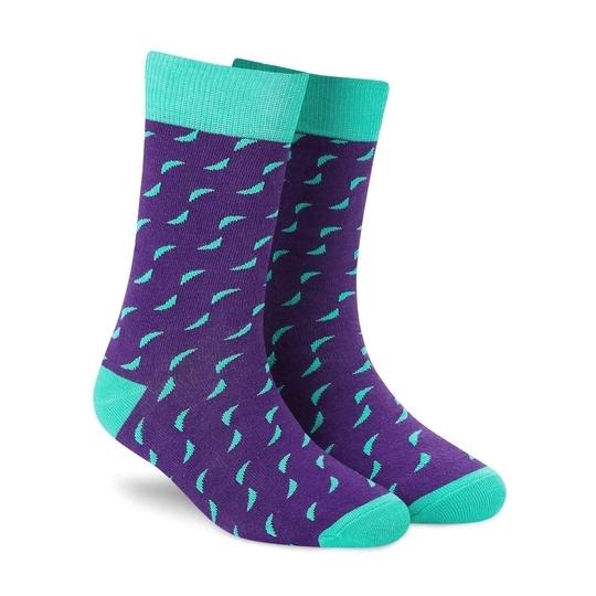 Dynamocks Unisex Multicolor Prints  Calf Socks