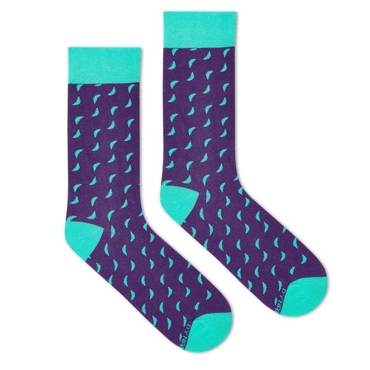 Dynamocks Unisex Multicolor Prints  Calf Socks