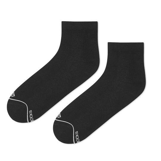 Dynamocks Unisex Black  Athletic Socks
