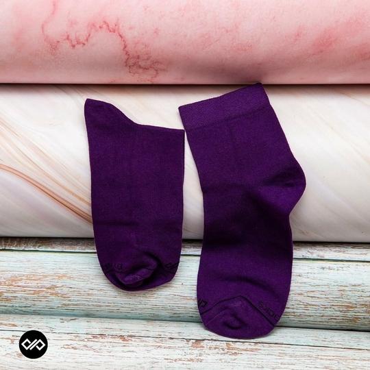 Dynamocks Unisex Purple  Athletic Socks