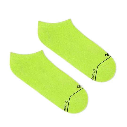 Dynamocks Men's and Women's Combed Cotton Ankle Length Socks (Pack of 1) (Multicolour, Free Size)