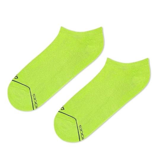 Dynamocks Men's and Women's Combed Cotton Ankle Length Socks (Pack of 1) (Multicolour, Free Size)