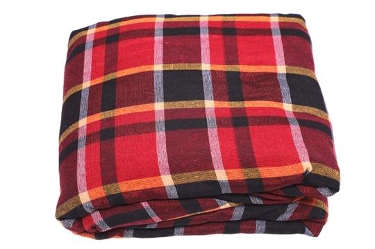 CheckMe Cotton Zippered Mattress Cover, Mattress Protector for King Size Bed (72x84x10 Inch), Multicolor