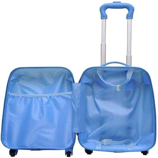 SWARN PRODUCTS Minion Printed Pattern Suitcase and Extra Light Weight Kids Trolley Bag Expandable  Cabin Suitcase 4 Wheels - 16"inches