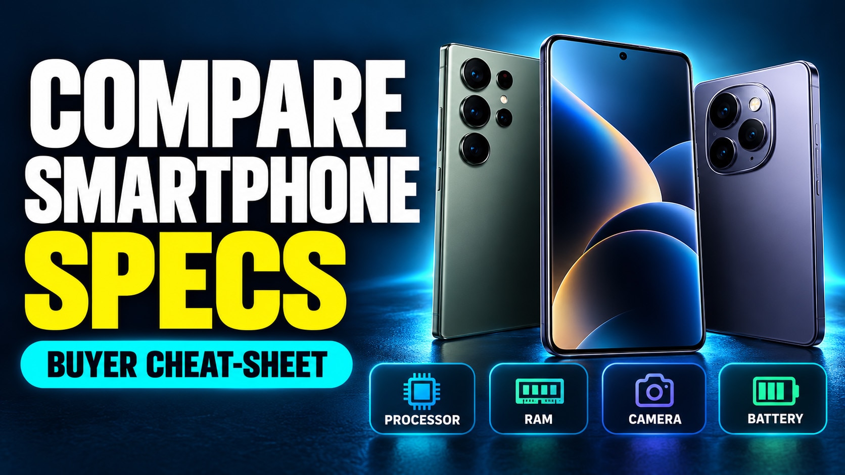 Smartphone Specs Cheat-Sheet: Compare Phones Across Brands | JioMart