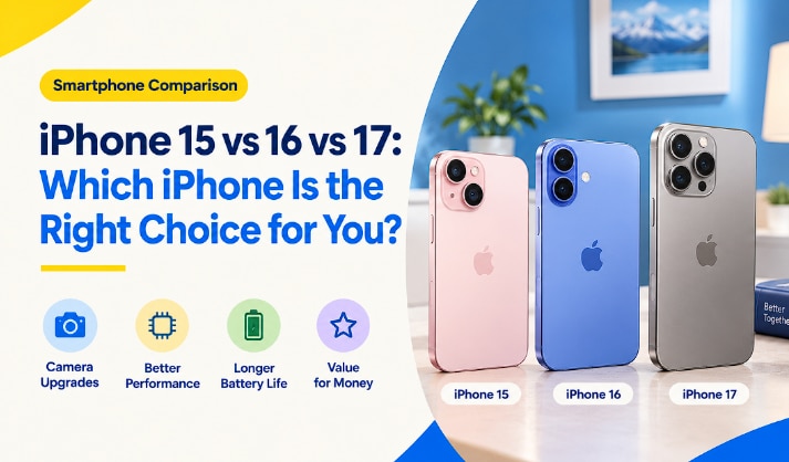 iPhone 17 vs 16 vs 15: Which iPhone Is the Right Choice for You?