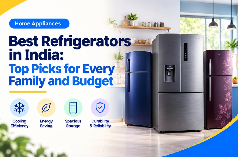 Best Refrigerators in India: Top Picks for Every Family and Budget