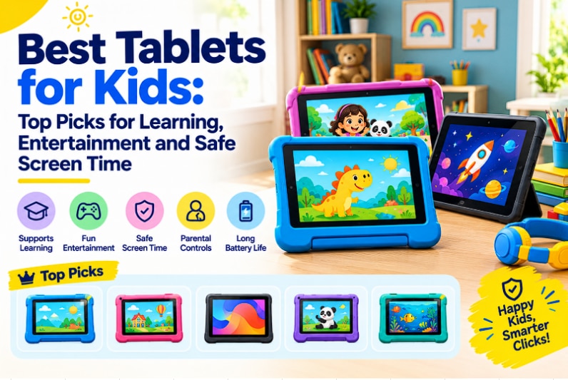 Best Tablets for Kids: Top Picks for Learning, Entertainment and Safe Screen Time