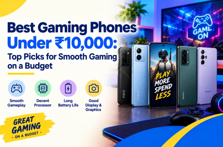 Best Gaming Phones Under Rs. 10,000: Top Picks for Smooth Gaming on a Budget