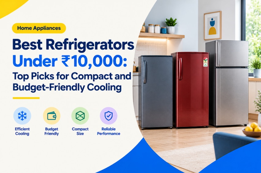 Best Refrigerator Under Rs. 10,000: Top Compact and Single-Door Picks