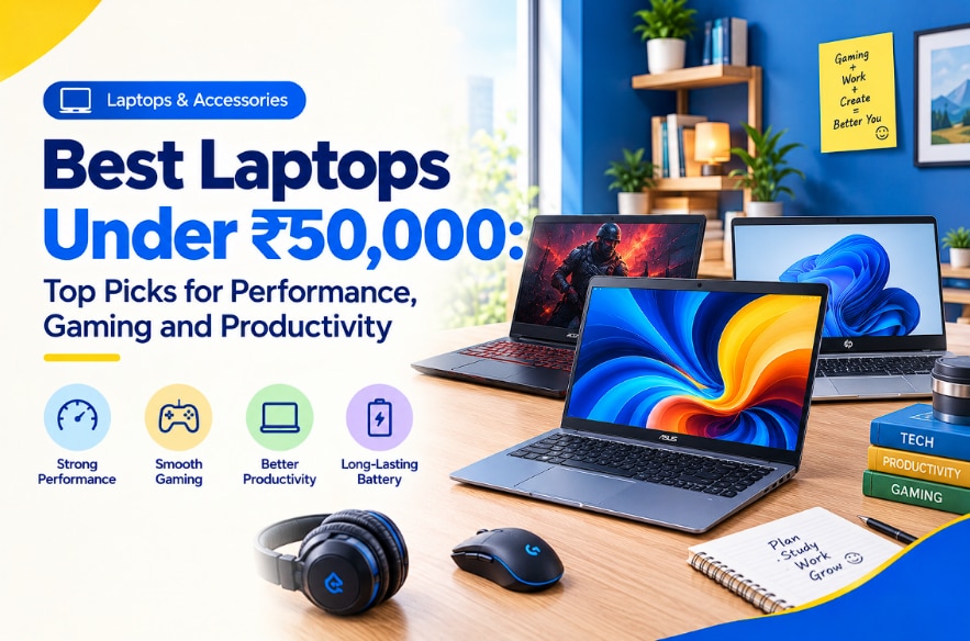Best Laptop Under Rs. 50,000: Top Picks for Gaming, Students and Coding