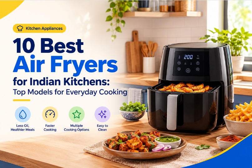 10 Best Air Fryers for Indian Kitchens: Top Models for Everyday Cooking