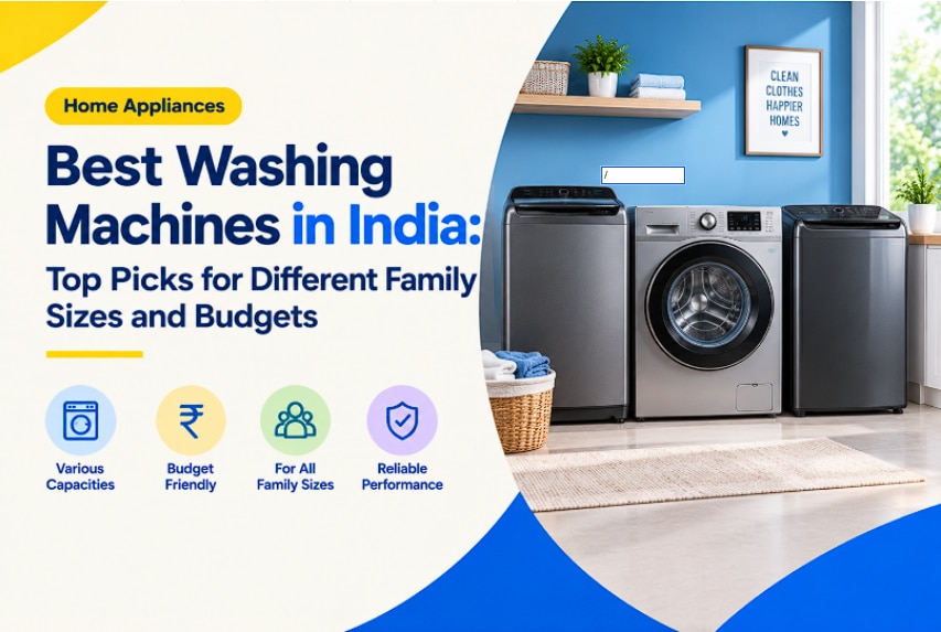 Best Washing Machine in India: Top Picks for Every Home and Family
