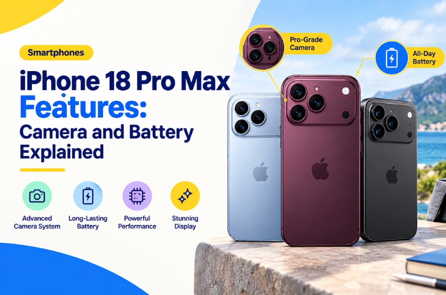 iPhone 18 Pro Max Features: Camera, Display, Performance & Battery Explained