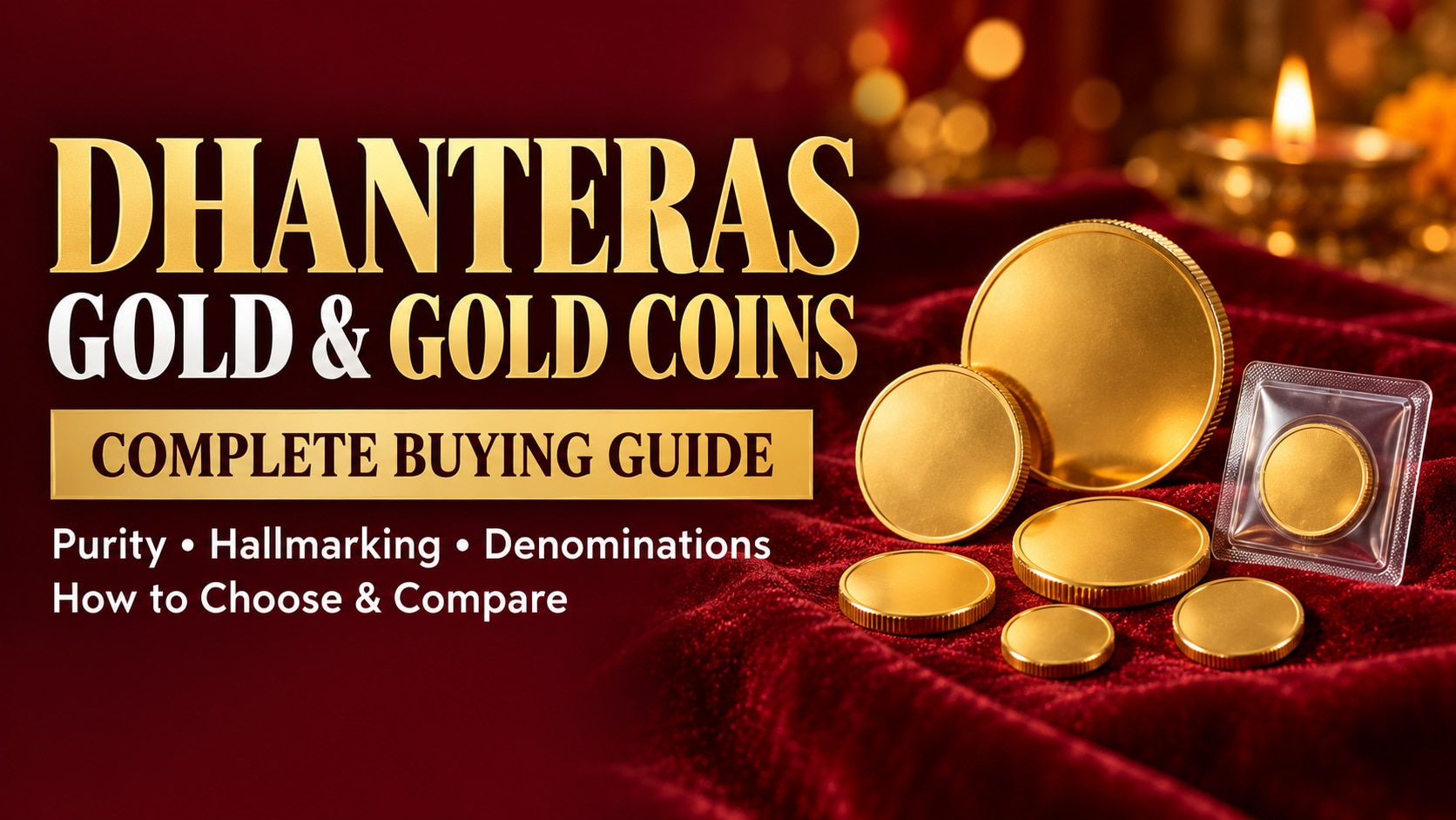Dhanteras Gold & Gold Coins Guide: Purity, Hallmark | JioMart