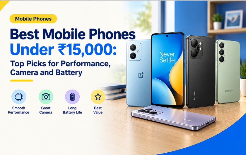 Best Phone Under Rs. 15,000: Top Mobile Phones For Every Need