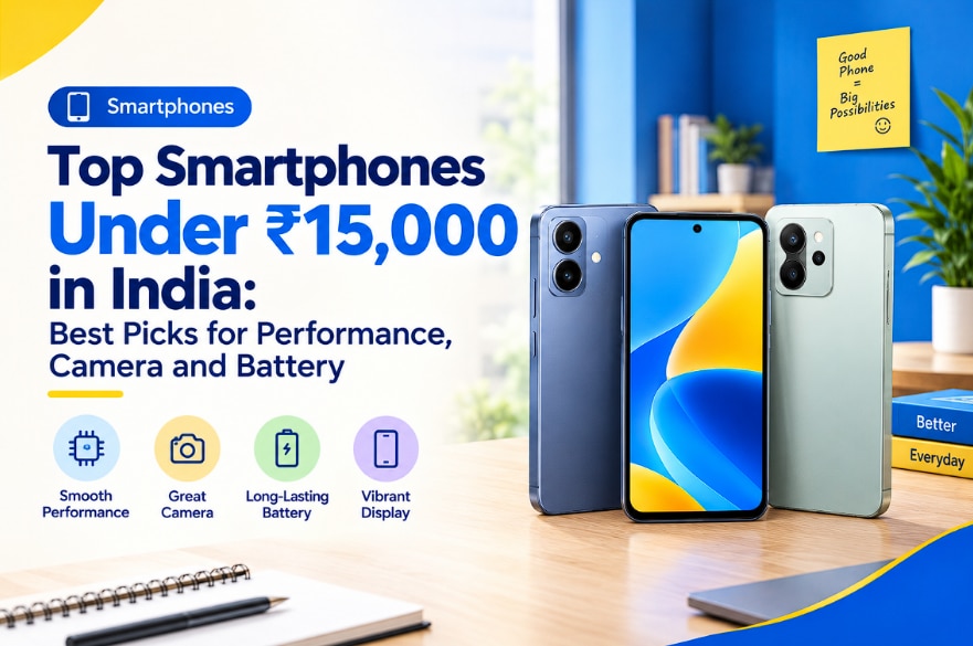 Best Smartphone Under Rs. 15,000: Top Picks for Students, Professionals, and Everyday Performance