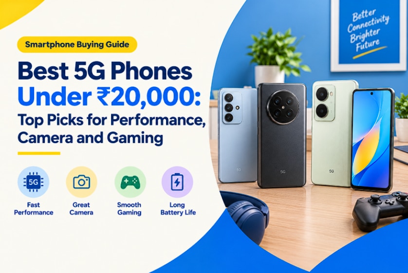 Best 5G Phone Under Rs. 20,000: Top Picks For Camera, Gaming And Everyday Use
