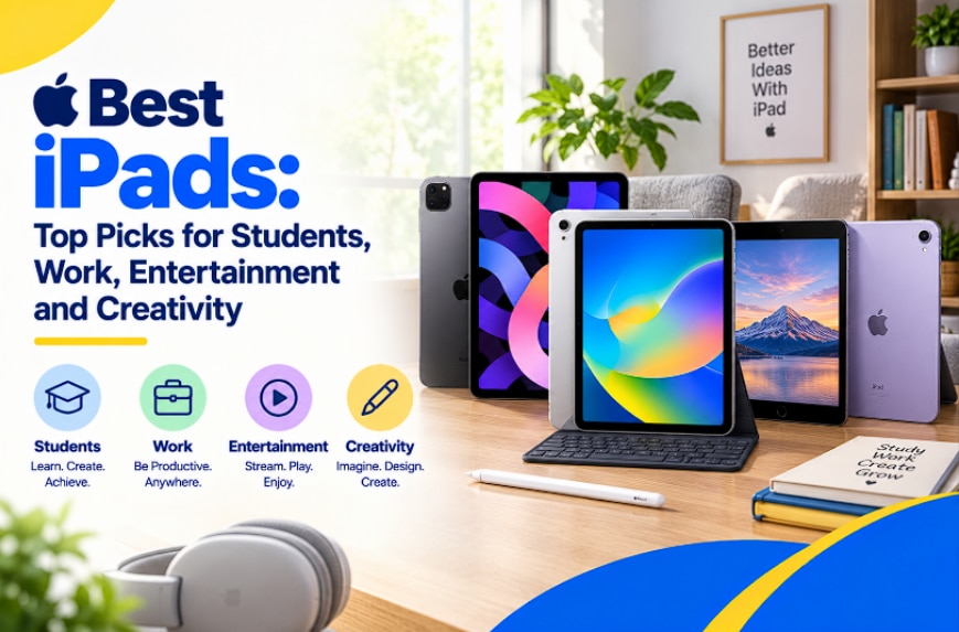 Best iPads: Top Picks for Students, Work, Entertainment and Creativity