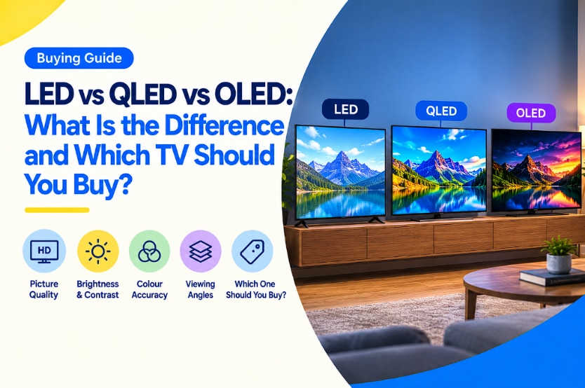 LED vs QLED vs OLED: What Is the Difference and Which TV Should You Buy?