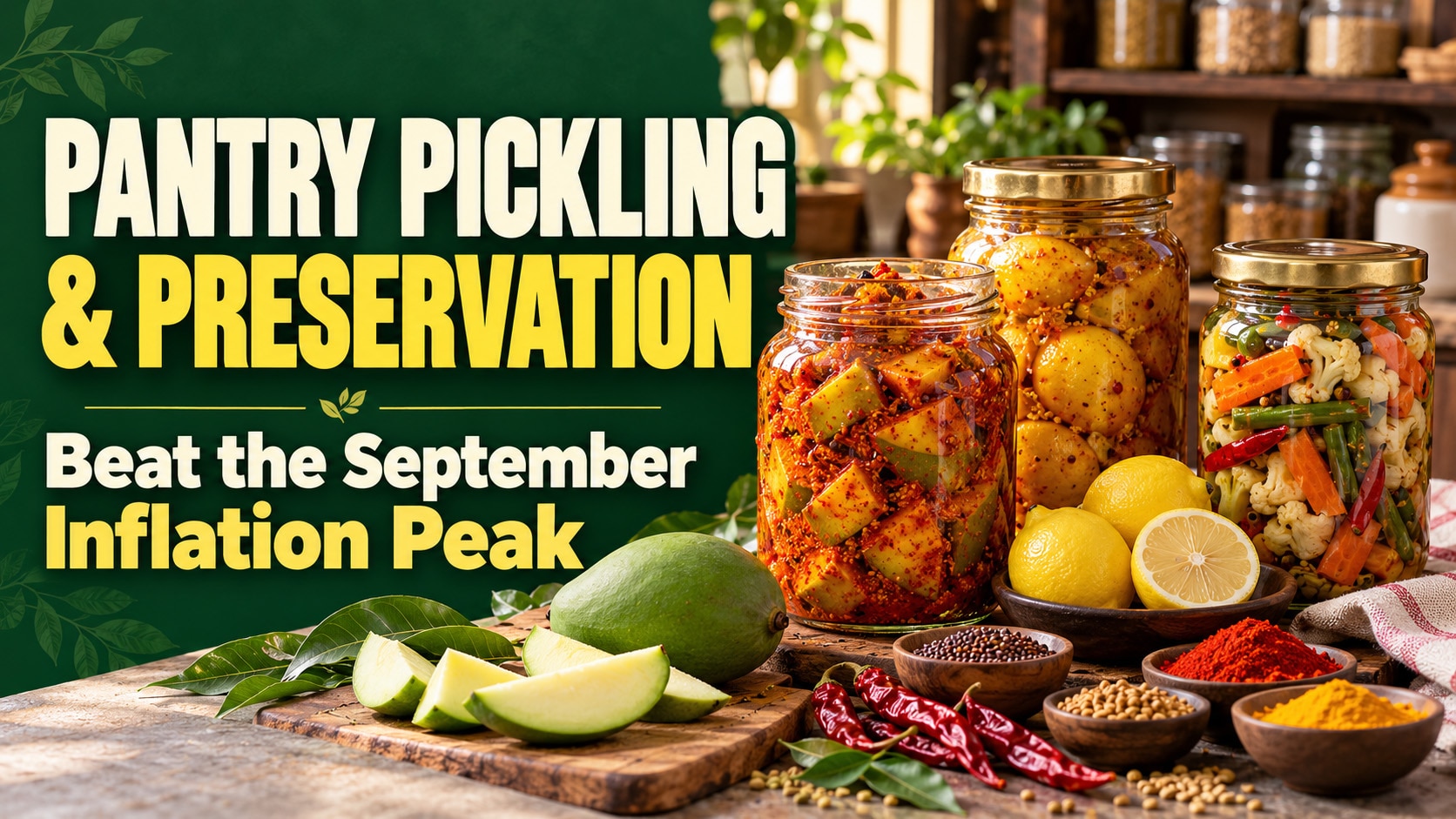 Pantry Pickling & Preservation Guide | JioMart