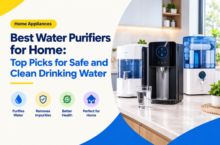 Best Water Purifiers for Home: Top Picks for Safe and Clean Drinking Water